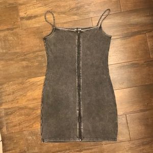 H&M Divided front zip dress